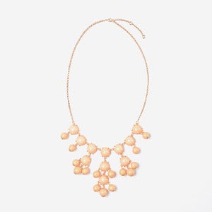 Image of Peach Mini Bubble Necklace
