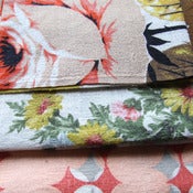 Image of Polly Barkcloth Fabric Scrap bags