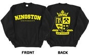Image of NK - KINGSTON UNIVERSITY SWEATER (Black & Gold)