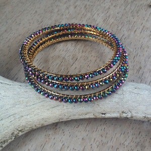 Image of Iridescent Bangle