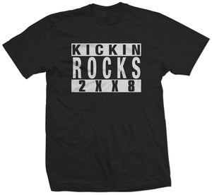 Image of Kickin Rocks T-Shirt (Black/White)