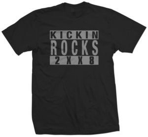 Image of Kickin Rocks T-Shirt (Black/Grey)