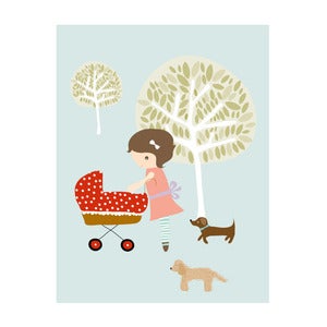 Image of 'Elsie and friends' Art Print