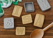Image of LETTER COOKIE CUTTERS