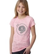 Image of PS 9 Embellished Tee  (purple or light pink)