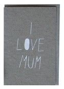 Image of card - i love mum
