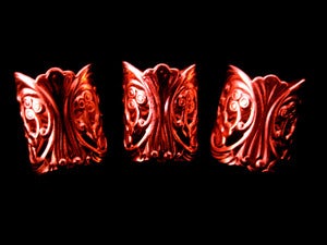 Image of Red Lace Cuffs