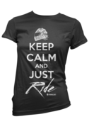 Image of Keep Calm Tee - Black/White