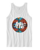 Image of Aztec SLOTH Tag White Tank