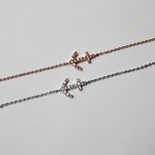 Image of Pave Anchor Bracelet