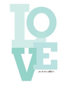 Image of Love One Another (mint)