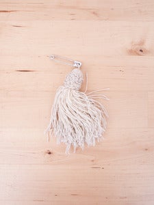 Image of Number (N)ine - Tassel Pin Charm