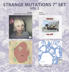 Image of Strange Mutations Vol. 2 7" box set ft. Cosmonauts/Lenz/Teenage Burritos/Fine Steps PREORDER