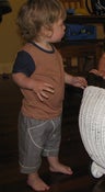 Image of Long Check Shorts.