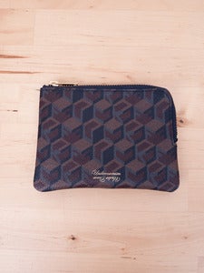 Image of Undercover - Fuck You Pattern Half Zip Wallet