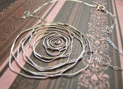 Image of Rose Lace Pendant