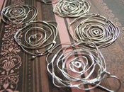 Image of Rose Lace Triple Earring and Pendant Set