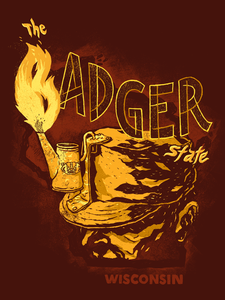 Image of The Badger State - Poster