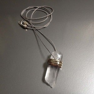 Image of FATTY CRYSTAL NECKLACE