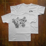 Image of Skate Monster Tee White