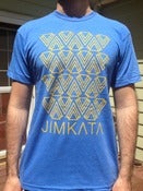Image of American Apparel Men's Track Tee BLUE