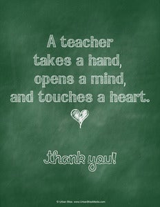 Image of Teacher Printable Poster