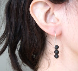 Image of Icelandic Lava Bead Dangles