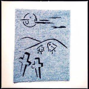 Image of SICK Ghost party! Patch - Light blue denim