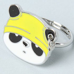 Image of Chubbi Panda Face Charm Ring 