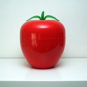 View orange tomato 1960s ice bucket