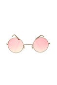 Image of Olsen Pink Circle Sunglasses