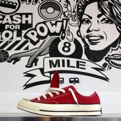 Image of 1970's Chuck Taylor Low (Crimson)
