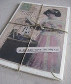 Image of Hand tied assorted post card pack