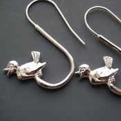 Image of Duck Hoop Earrings