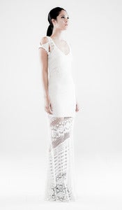 Image of HIGH TENSIONS dress (ivory)