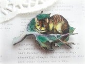 Image of Cat in Tree Brooch