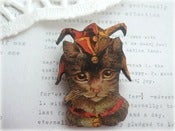 Image of Joker Cat Brooch