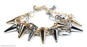 Image of Rivet Spike Bracelets