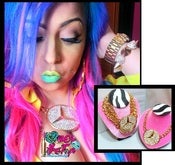 Image of ★MERCEDES BENZ★ BITCH ★NECKLACE★