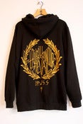 Image of Will Prevail Black & Gold Hoody