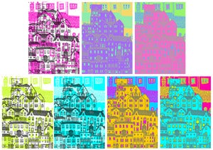 Image of BUILDING PRINTS set 2
