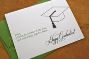 Image of Easy Part's Over - Graduation Card