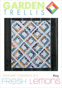 Image of Garden Trellis Quilt Pattern - PDF