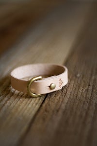 Image of Button Stud Bracelet (Brass)