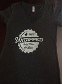 Image of Woman's Untapped Tee - Bottle Cap - Blk