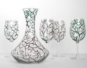 Image of The Four Seasons 5-Piece Decanter and Stemware Collection