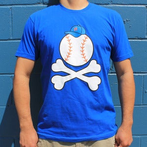 Image of Baseball -n- Bones (blue)