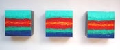 Image of Reverie in 3 - Mixed Media Triple Box Wall Art