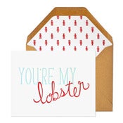 Image of You're My Lobster Card