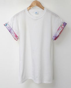 Image of AND.ALSO Floral Sleeve Tee <em>NEW</em>
